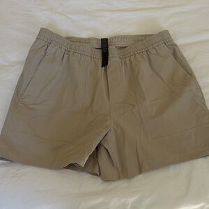 lululemon athletica Beige Athletic Shorts